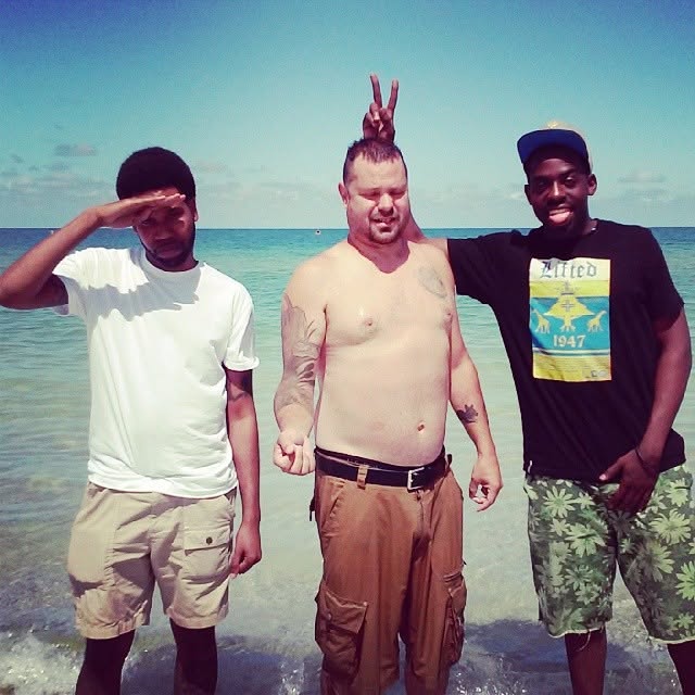 Tripoli with friends at the beach