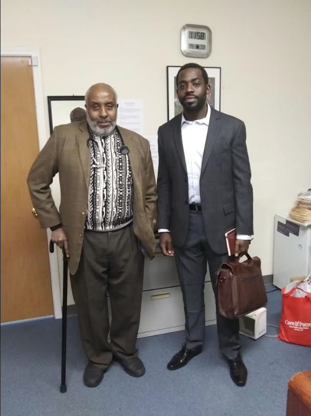 Tripoli with his stepfather